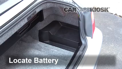 2004 BMW 330Ci 3.0L 6 Cyl. Convertible Battery Replace